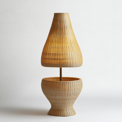 Tea room, living room, study, fabric floor lamp, homestay decorative lamp, bedroom, hot pot restaurant lamp, Zen balcony, handmade coffee shop - Image 6