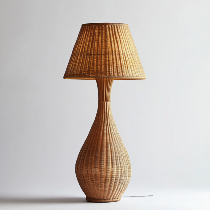 Tea room, living room, study, fabric floor lamp, homestay decorative lamp, bedroom, hot pot restaurant lamp, Zen balcony, handmade coffee shop - Image 2