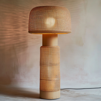 Wabi-sabi style homestay chandelier, new Chinese-style retro rattan chandelier, hotel lobby bar counter decoration, Southeast Asian lamp