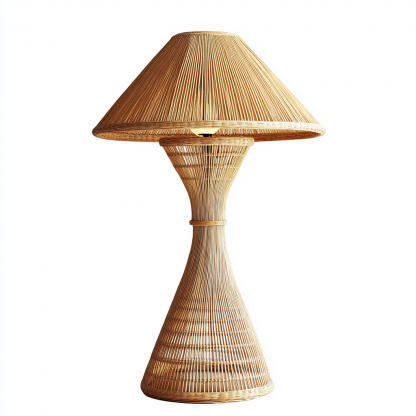Wabi-sabi style floor lamp, hemp rope, Zen-inspired designer's creative homestay, living room sofa side, bedroom atmosphere standing lamp - Image 7