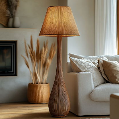 10 Wabi-sabi floor lamps, Nordic living room, sofa next to the entrance, bedroom, bedside lamps, homestay, Zen tea room - Image 2