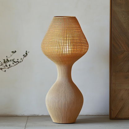 Wabi-sabi style floor lamp, living room sofa beside, bedroom bedside lamp, homestay hotel room decorative lamp - Image 3