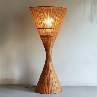 Wabi-sabi style floor lamp, living room sofa, bedroom bedside lamp, creative and personalized artistic decorative lamp