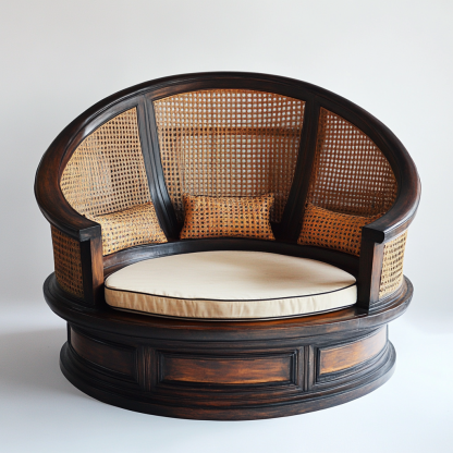 10 rattan sofa for living room, modern, simple and light luxury, small-sized apartment, homestay and hotel. Rattan sofa - Image 9