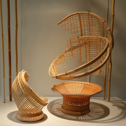Modern art ornaments exude a sense of high-end quality, including living room wine cabinets, entrance halls, home furnishings, hotel model rooms, and soft furnishings that are light and luxurious - Image 4