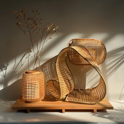 Modern art ornaments exude a sense of high-end quality, including living room wine cabinets, entrance halls, home furnishings, hotel model rooms, and soft furnishings that are light and luxurious - Image 8