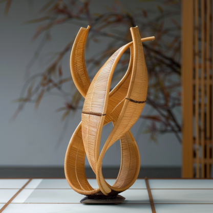 Modern art ornaments exude a sense of high-end quality, including living room wine cabinets, entrance halls, home furnishings, hotel model rooms, and soft furnishings that are light and luxurious - Image 5