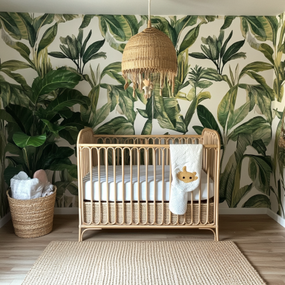 Multi-functional baby crib, solid wood unpainted newborn, movable and spliced large bed configuration - Image 4