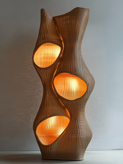 Creative abstract solid wood sculpture ornaments in the hotel lobby, high-end model room, living room and entrance hall wood carving decorative artworks - Image 5
