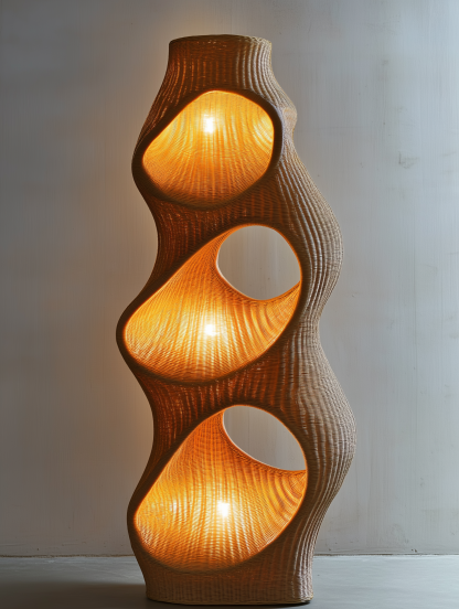 Creative abstract solid wood sculpture ornaments in the hotel lobby, high-end model room, living room and entrance hall wood carving decorative artworks - Image 4