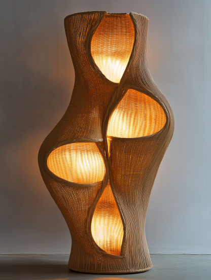Creative abstract solid wood sculpture ornaments in the hotel lobby, high-end model room, living room and entrance hall wood carving decorative artworks - Image 6