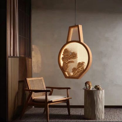 New Chinese-style antique floor lamps for living rooms, bedrooms, studies, tea rooms, Zen-inspired lighting fixtures, and French ancient-style bedroom lighting fixtures - Image 8
