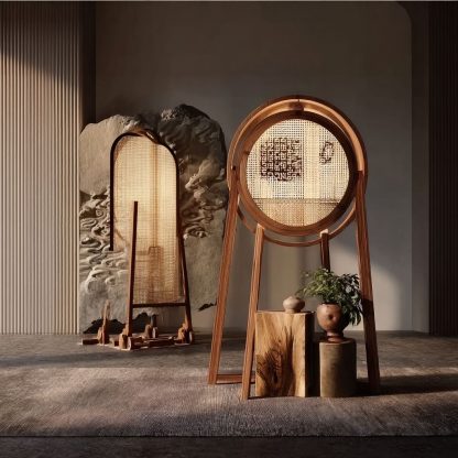 New Chinese-style antique floor lamps for living rooms, bedrooms, studies, tea rooms, Zen-inspired lighting fixtures, and French ancient-style bedroom lighting fixtures - Image 2