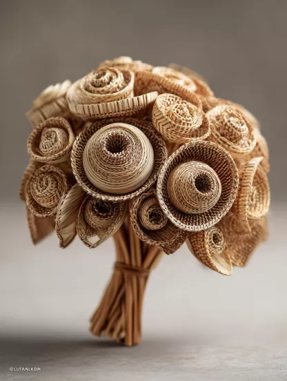 Genuine plant dried flowers, sheep horn natural dried branches are suitable for home and homestay living room decoration and artificial flower interior decoration - Image 3