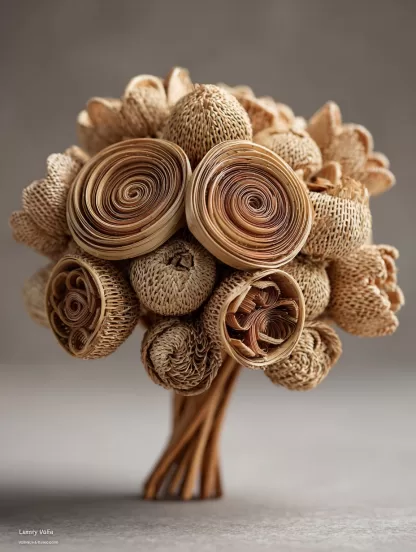 Genuine plant dried flowers, sheep horn natural dried branches are suitable for home and homestay living room decoration and artificial flower interior decoration - Image 6