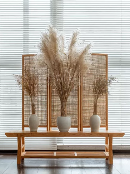 New Chinese-style solid wood screen partition living room, dining room, bedroom, study, tea room, Zen and retro Chinese-style homestay - Image 4