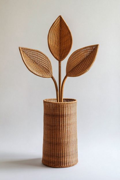 Nordic-style rattan leaf real flower living room tabletop and dining table decoration - Image 6