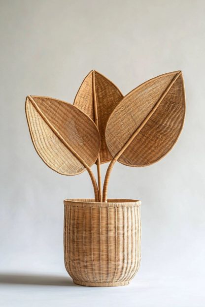 A modern and simple living room, a French retro dining table, a Nordic vase decoration, and a portable shopping basket for the entrance hall - Image 7