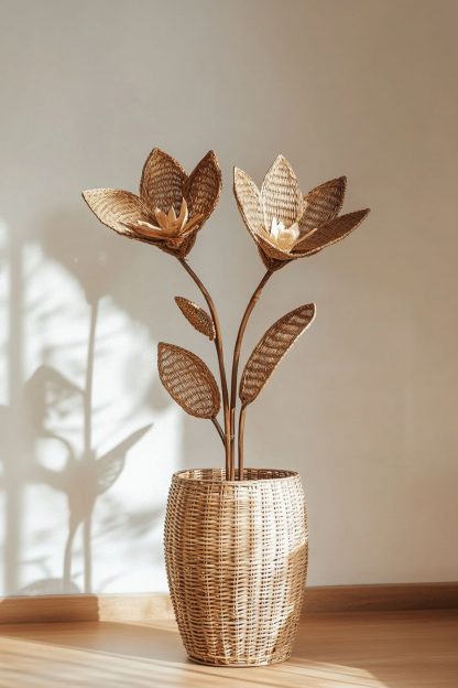 The Nordic-style real flower bouquet for the living room and dining table decoration creates a country-style home atmosphere - Image 8