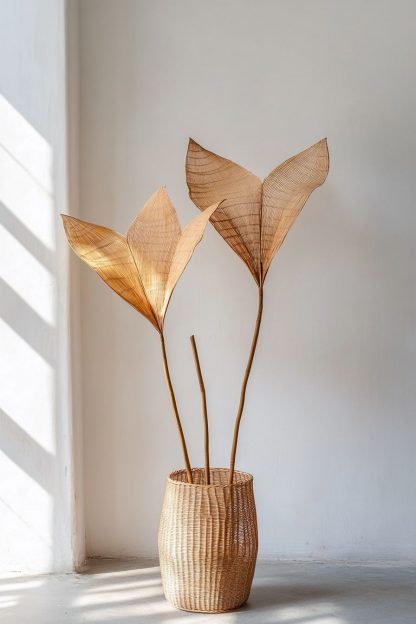 The Nordic-style real flower bouquet for the living room and dining table decoration creates a country-style home atmosphere - Image 4