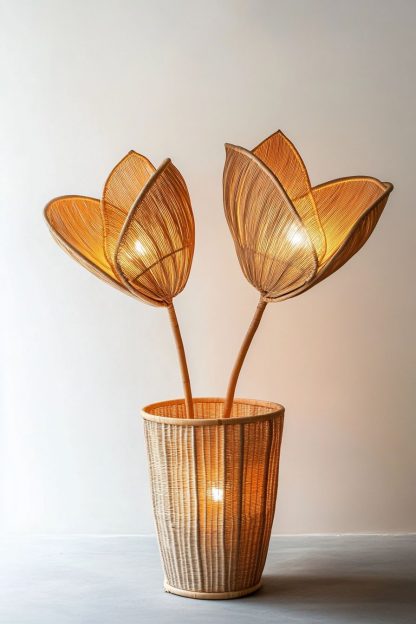 Vases, solid wood bouquets, living room decorations, dried flowers, Christmas atmosphere, New Year's dining table, modern and simple, small Nordic style