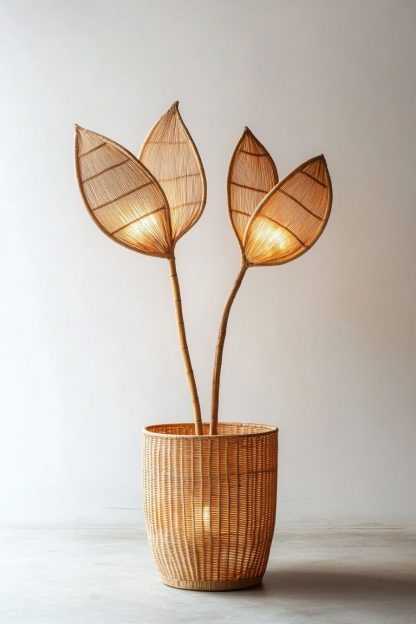 Vases, solid wood bouquets, living room decorations, dried flowers, Christmas atmosphere, New Year's dining table, modern and simple, small Nordic style - Image 3