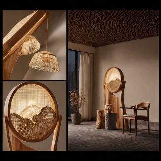 New Chinese-style chandeliers, Zen tea room, restaurant bar table lamps, retro homestay, hotel private room decorative lighting fixtures