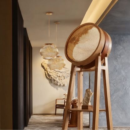 New Chinese-style chandeliers, Zen tea room, restaurant bar table lamps, retro homestay, hotel private room decorative lighting fixtures - Image 5