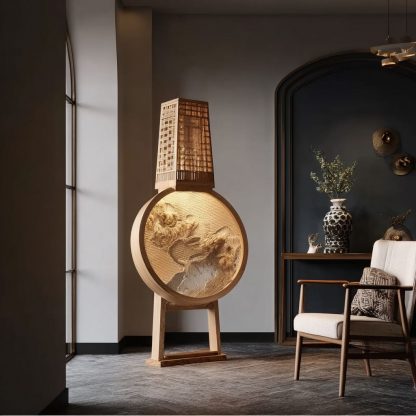 New Chinese-style desk lamp, bedroom bedside table, retro Chinese style study, retro bedroom desk lamp, home study lamp - Image 3