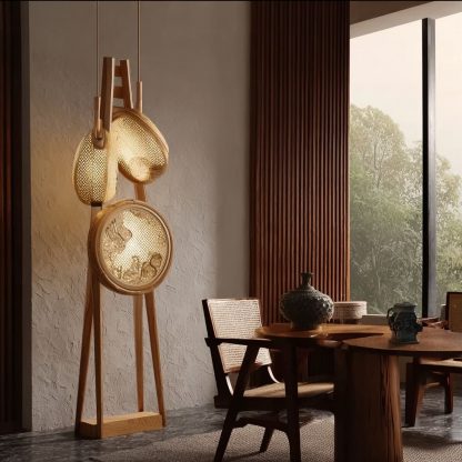 New Chinese-style chandeliers for living rooms, dining rooms, bedrooms, studies, tea rooms, Zen and retro Chinese style lighting fixtures for homestays and hotels - Image 8