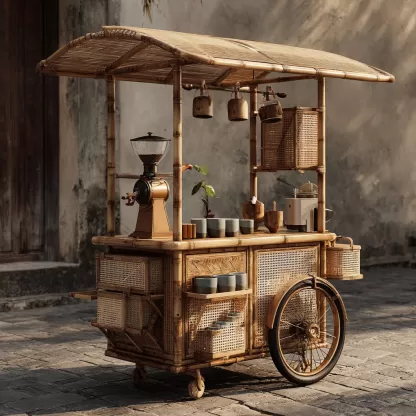 Three-wheeled bicycles for street vending, snack shops, Golden Street coffee carts, inverted donkey carts, night markets, and mobile food carts - Image 8