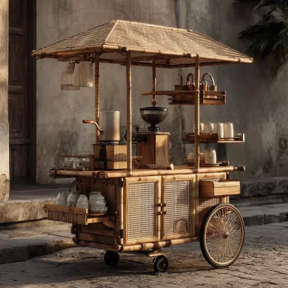 Three-wheeled bicycles for street vending, snack shops, Golden Street coffee carts, inverted donkey carts, night markets, and mobile food carts - Image 7