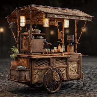 Solid wood carts, aged street vending carts, mobile sales carts, scenic area sales carts, shopping mall night market carts, promotional flower carts
