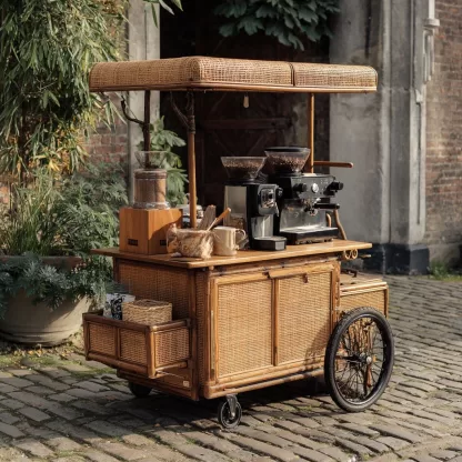 Three-wheeled bicycles for street vending, snack shops, Golden Street coffee carts, inverted donkey carts, night markets, and mobile food carts - Image 3