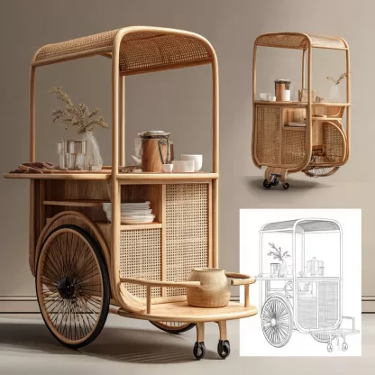 baoyihuang. Redesign a stall cart the shape of picture 1 the ra 8c8830fb f218 4676 9a98 eec03d571528 2