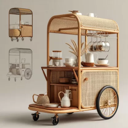 Baoyihuang. Redesign A Stall Cart The Shape Of Picture 1 The Ra F05db33c 98e9 40e6 B443 D2eb38830957 2