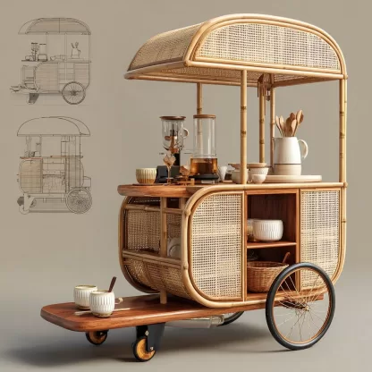 Baoyihuang. Redesign A Stall Cart The Shape Of Picture 1 The Ra F05db33c 98e9 40e6 B443 D2eb38830957 3