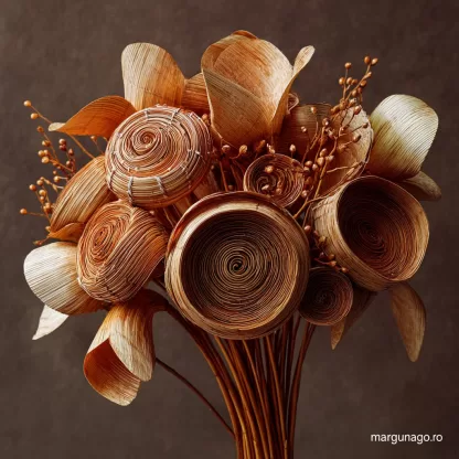 Real plant dried flowers and fruits, country-style decorative ornaments, can be used as materials for flower arrangement and as props for shooting artificial flowers - Image 2