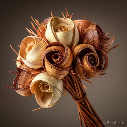 Real plant dried flowers and fruits, country-style decorative ornaments, can be used as materials for flower arrangement and as props for shooting artificial flowers - Image 3