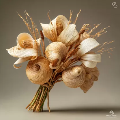 Imported natural dried flowers and fruits, country-style decorative ornaments, can be used as materials for flower arrangement and props for photography - Image 9