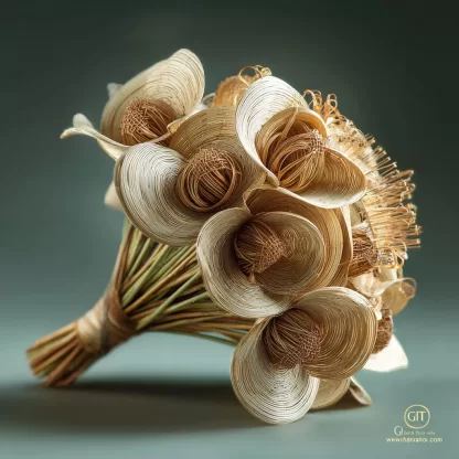 Artificial flower indoor art flower arrangement, table decoration, artificial flower photo props, artificial flower factory - Image 3