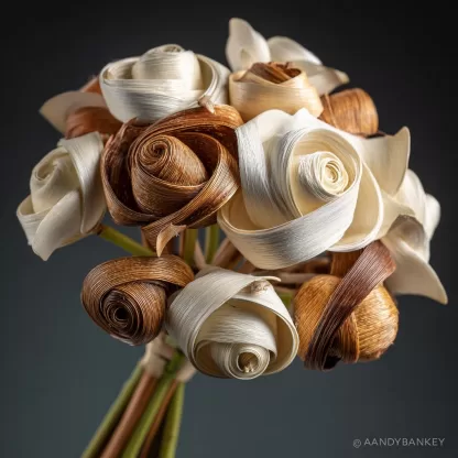 Wabi-sabi dried flower branches and natural dried branches are suitable for home, homestay, living room decoration, artificial flower interior decoration - Image 7