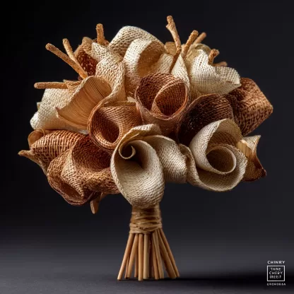 Creative decorative flower bouquets for homestay hotels, office vases, artificial flower decorations, combination bouquets, chrysanthemums - Image 8