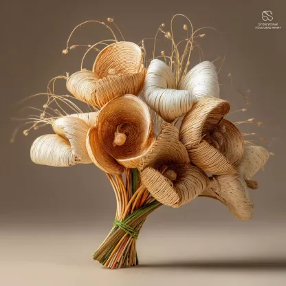 Imported natural dried flowers and fruits, country-style decorative ornaments, can be used as materials for flower arrangement and props for photography - Image 2
