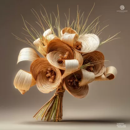 Imported natural dried flowers and fruits, country-style decorative ornaments, can be used as materials for flower arrangement and props for photography - Image 5