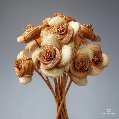 Wabi-sabi dried flower branches and natural dried branches are suitable for home, homestay, living room decoration, artificial flower interior decoration - Image 8