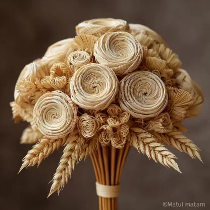 Artificial flower indoor art flower arrangement, table decoration, artificial flower photo props, artificial flower factory - Image 5