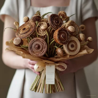 Artificial flower indoor art flower arrangement, table decoration, artificial flower photo props, artificial flower factory - Image 4